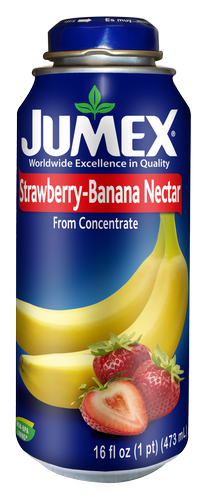 Jumex Banan Strawberry нектар клубники и банана 500 мл - фото 40797