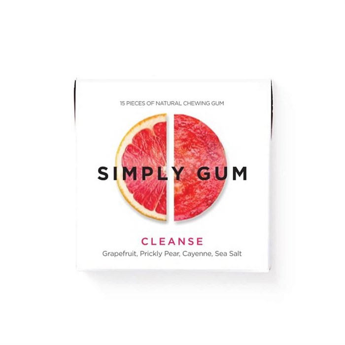 Simply Gum Natural Cleanse натуральная жвачка со вкусом грейпфрута, груши и морской соли 107901 - фото 40812