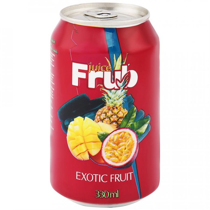 Frub Exotic Fruits напиток сокосодержащий со вкусом экзотических фруктов 330 мл - фото 41104