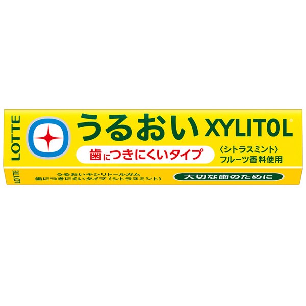 Lotte Xylitol Citrus Mint жев. резинка со вкусом цитруса и мяты 21 гр - фото 41105