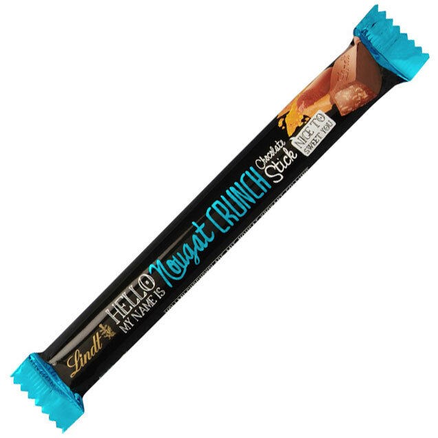 Lindt Hello Sticks Nougat Crunch шоколадный батончик 39 гр - фото 41108