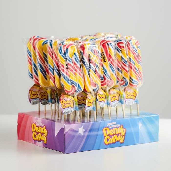 Dendy Candy карамель леденцовая на палочке Мороженое 30 гр - фото 41199