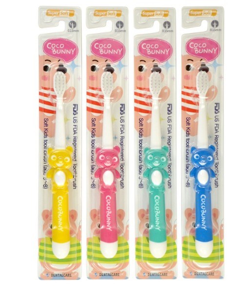 Kids Toothbrush Зубная щетка cо сверхтонкой двойной щетиной для детей 3-8 лет 142279 - фото 41361