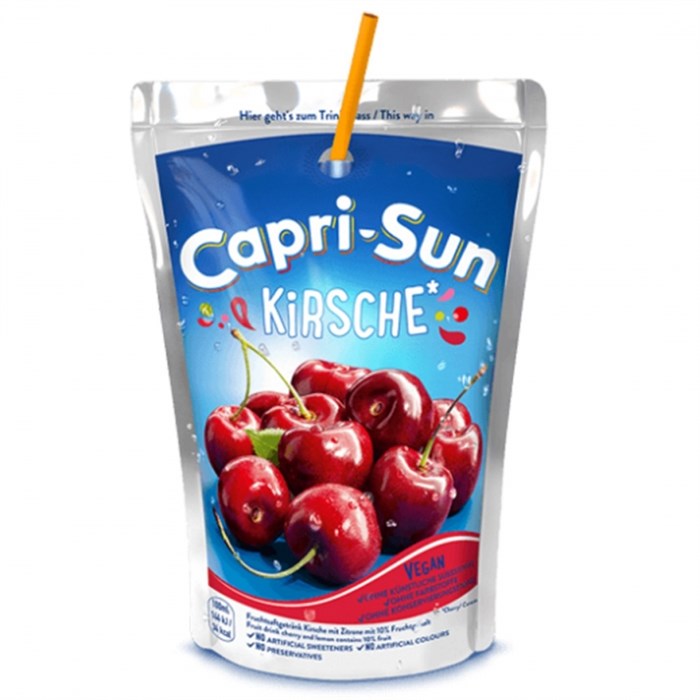Capri Sun сок вишневый 200 мл - фото 41492