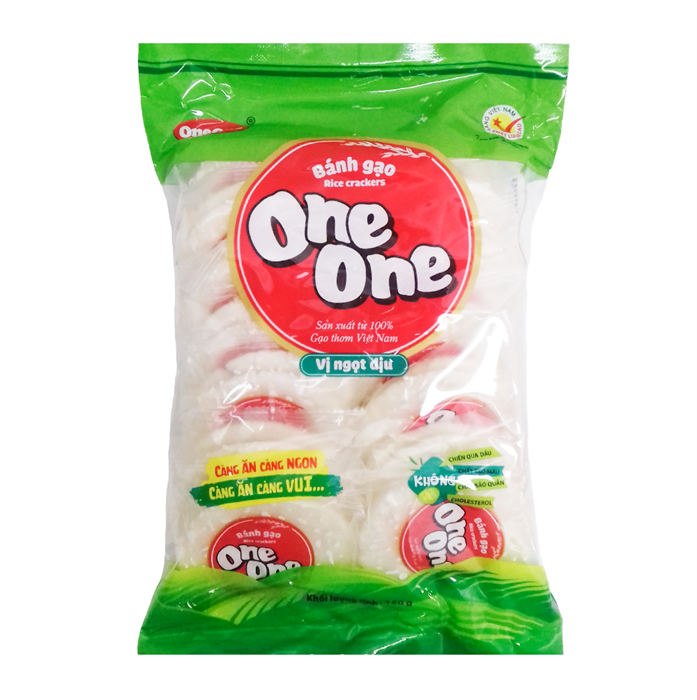One-One Рисовое печенье 150 гр - фото 41523