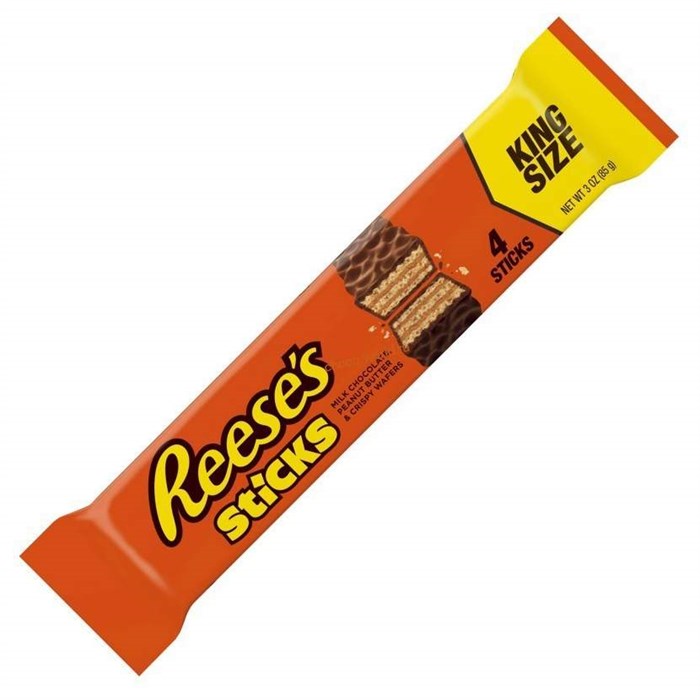 Reeses Sticks вафли с арахисовой пастой покрытые шоколадом 85 гр 109975 - фото 41529