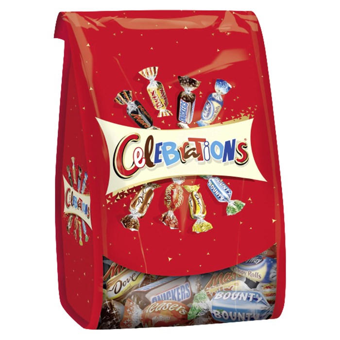 Mars Celebration подарочный набор конфет 365 гр - фото 41536