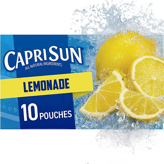 Capri-Sun Lemonade напиток со вкусом лимона 177 мл - фото 41927