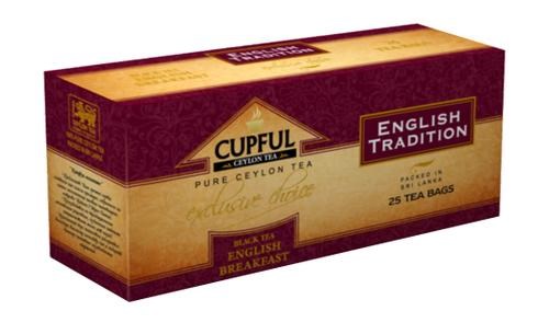 CUPFUL чай черный 25 пакетиков по 2 гр - фото 42009