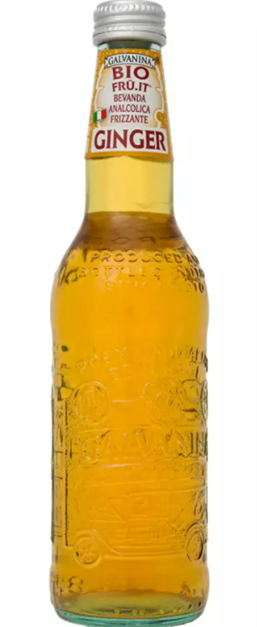 Galvanina ginger лимонад имбирь напиток газированный 355 мл - фото 42030