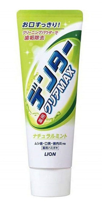 LION Dentor Clear паста зубная д/защиты от кариеса натуральная мята 140 гр - фото 42040