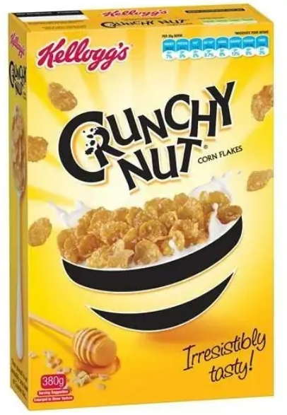 Kellogg's Crunchy Nut хлопья хрустящие ореховые 375 гр 016818 - фото 42073