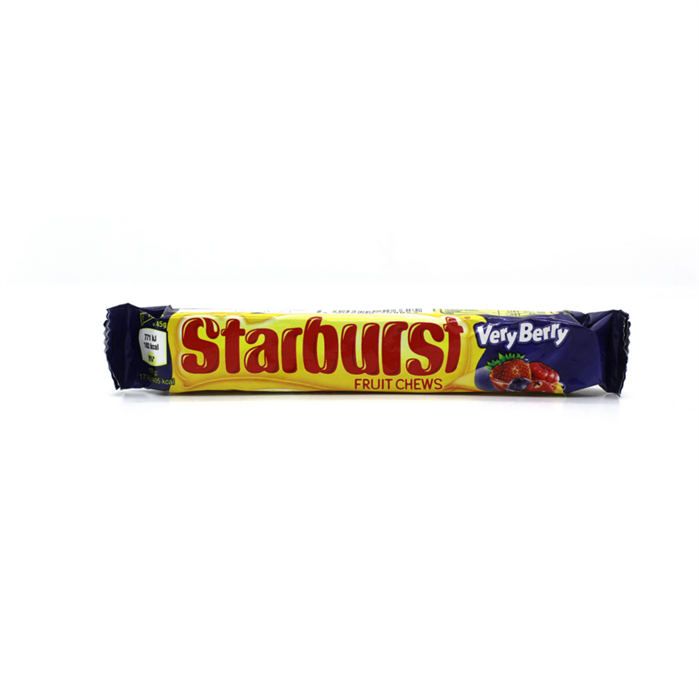 Wrigleys Starburst Fruit Chews Very Berry жев. конфеты 45 гр - фото 42095