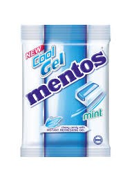 Mentos Cool Gel Mint жев. резинка пакет 99 гр - фото 42166