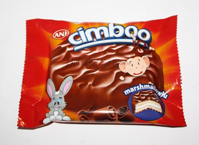 УДAni Cimboo печенье шоколад с маршмеллоу 50 гр - фото 42290