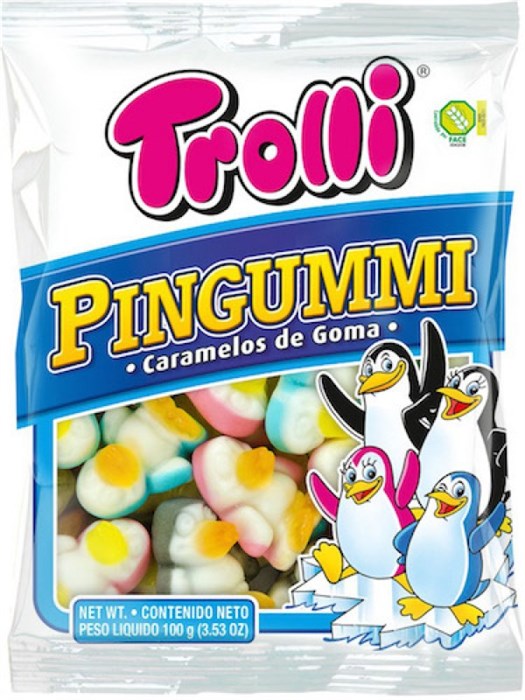 Trolli мармелад жевательный пингвинчики 175 гр - фото 42294