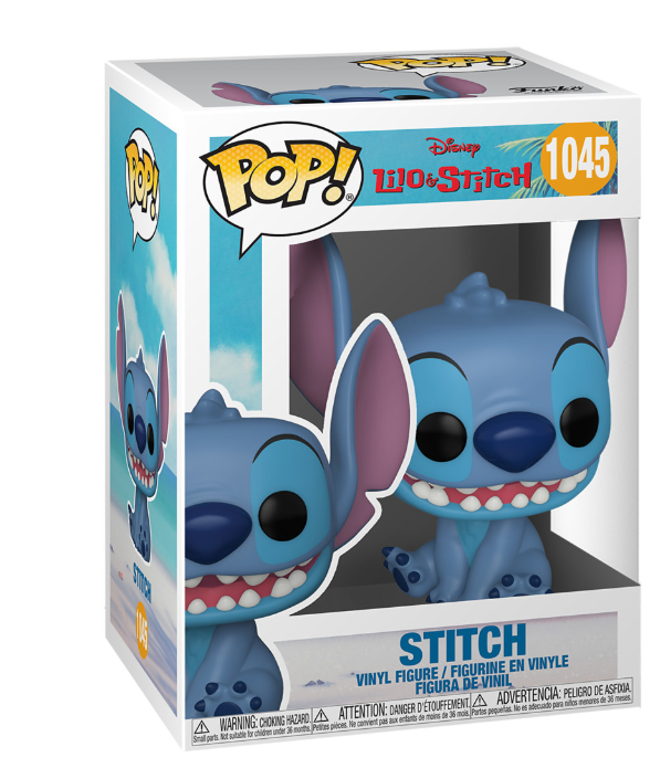 Фигурка Funko POP! Disney Lilo & Stitch Smiling Seated Stitch (1045) 55617 556170 - фото 42312