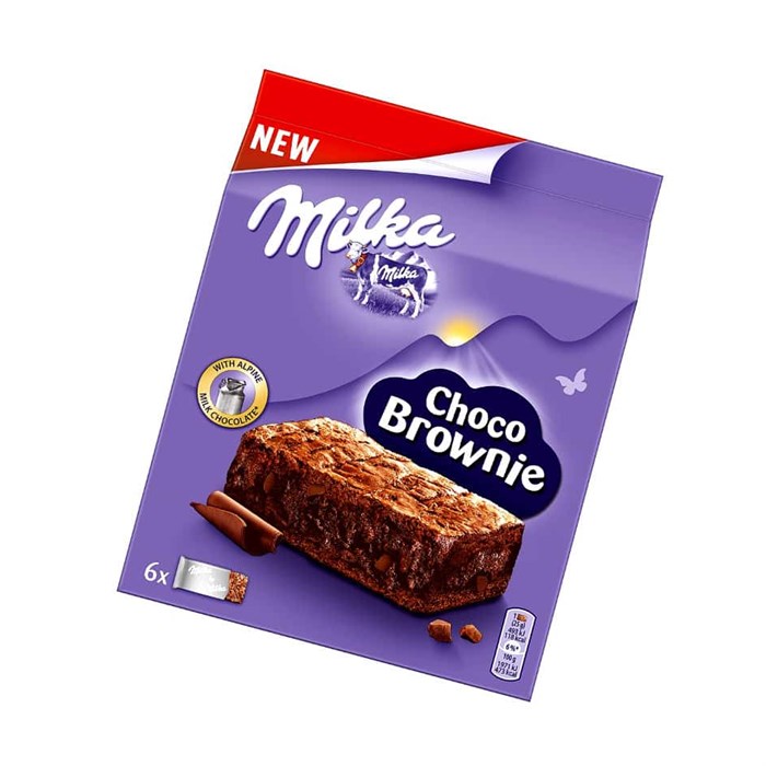Milka Choco Brownie печенье с молочным шоколадом 150 гр - фото 42322