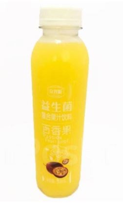 Jingzhiyuan Probiotics Fruit Juice напиток маракуйя 500 мл - фото 42339
