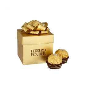 Ferrero Rocher шоколадные конфеты кубик, 75 гр. - фото 42421