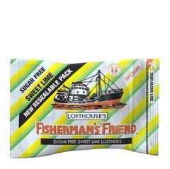 Fisherman's Friend Lime мятные леденцы со вкусом лайма 25 гр. - фото 42458