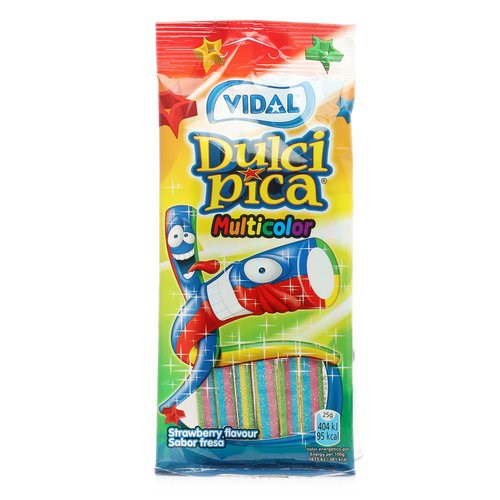 Vidal Rainbow Pencils мармелад жевательный стикси карандаш радуга кислый 100 гр - фото 42459
