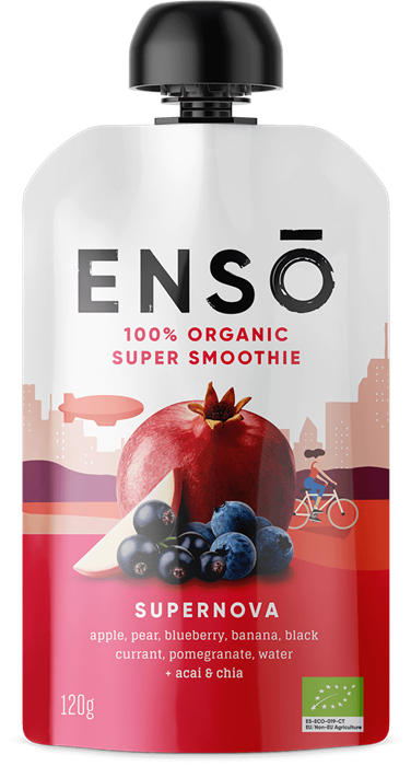 Enso cмузи с соком граната и семенами чиа органический 120 гр - фото 42812