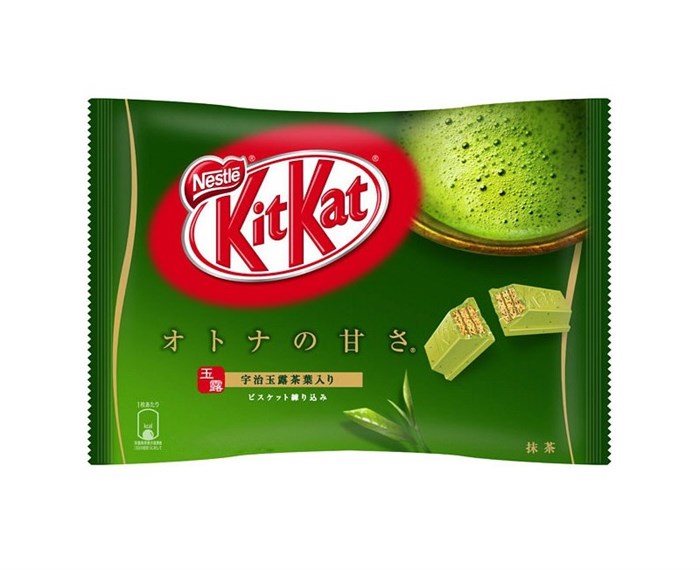 Kit-Kat батончики с зеленым чаем матча 136 гр 114126 - фото 42870