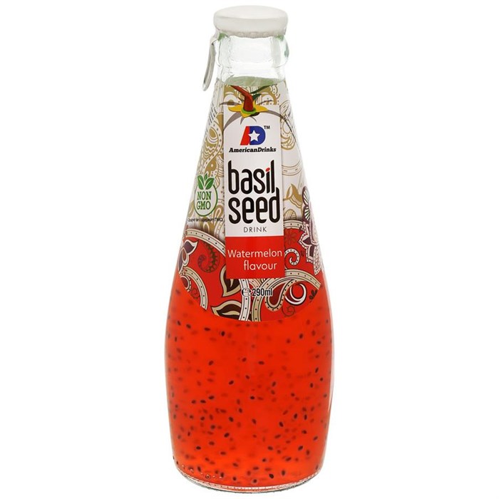 AD Basil Seed watermelon напиток со вкусом арбуза 290 мл - фото 43114