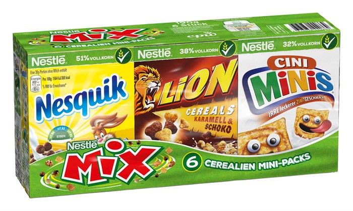 Nestle Mix сухой завтрак 6 мини-пачек 200 гр - фото 43434