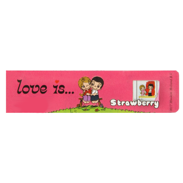 Love is жевательная конфеты со вкусом Клубники 25 гр - фото 43900