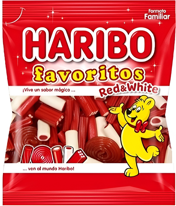Haribo Favoritos Red&White мармелад жев Красное и белое 90 гр - фото 43950