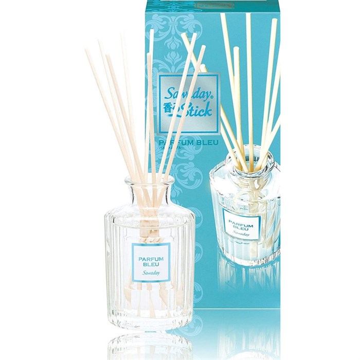 KOBAYASHI Sawaday Stick Parfum Blue Натуральный аромадиффузор для дома флакон 70 мл 8 палочек 040102 - фото 44138