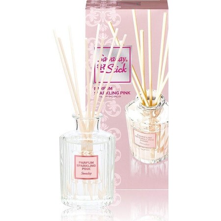 KOBAYASHI Sawaday Stick Parfum Sparkling Pink Натуральный аромадиффузор для дома флакон 70 мл 8 пал 044636 - фото 44147