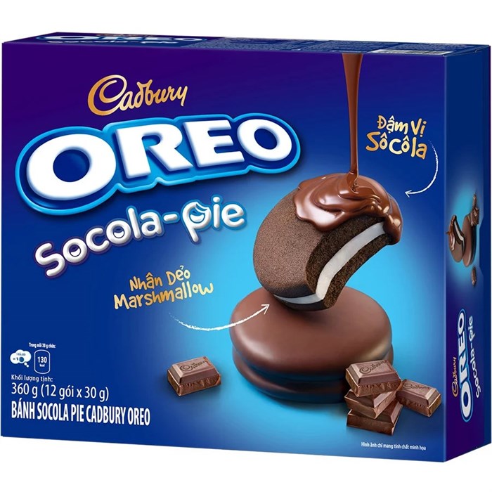 Oreo Socola-pie Cadbury Печенье 360гр - фото 44150