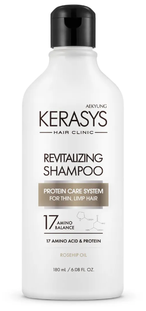 Aekyung KeraSys Revitalizing Shampoo шампунь для волос оздоравливающий 180 мл - фото 44323