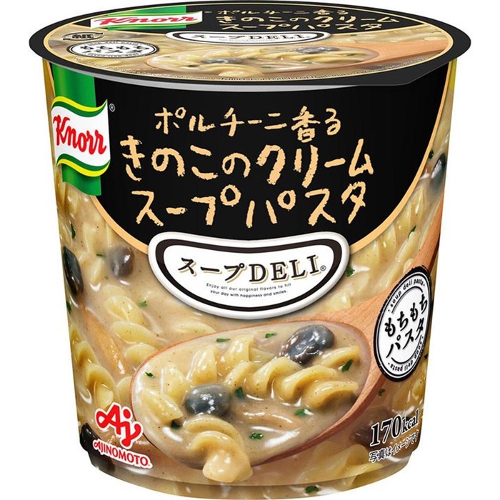Ajinomoto Knorr суп-лапша белые грибы со сливками 43,3 гр - фото 44364