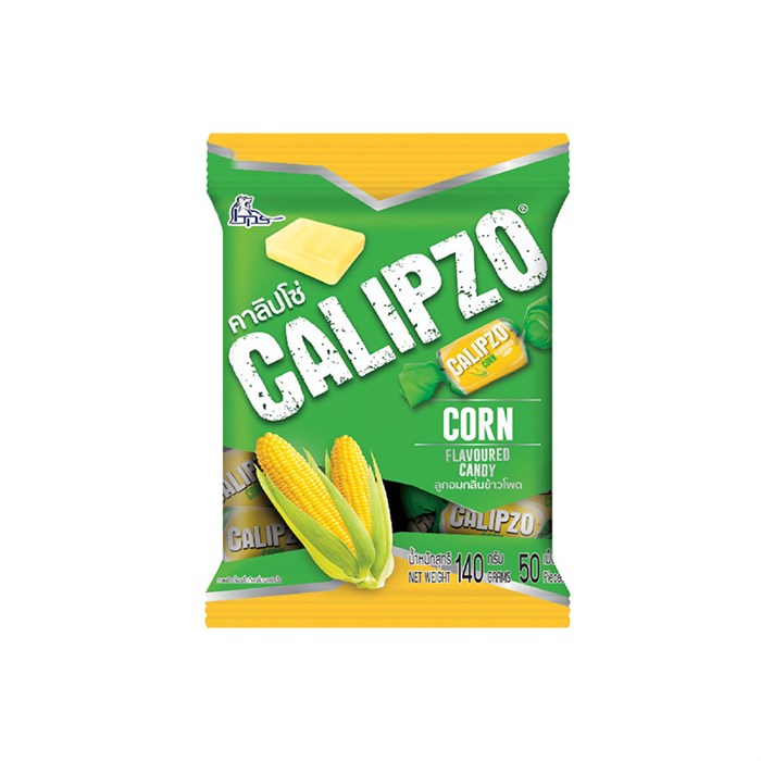 Boonprasert Calipzo Corn жевательные конфеты со вкусом молочной кукурузы 140 гр - фото 44419