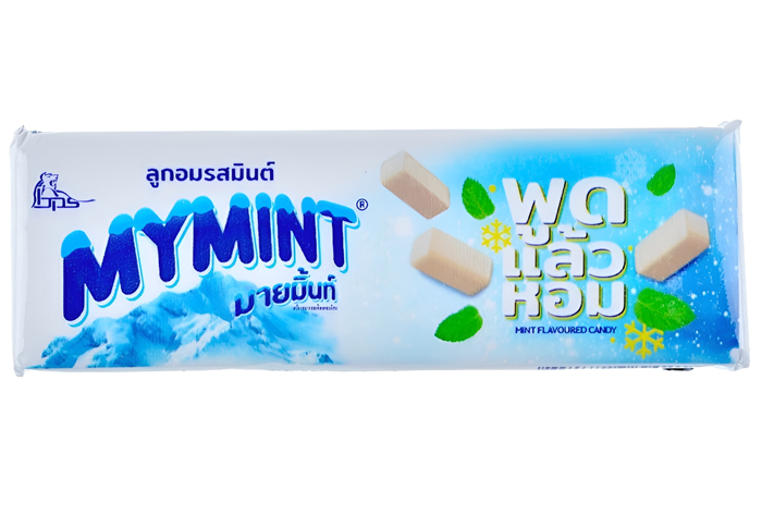 Boonprasert Mymint Mint Жевательная конфета со вкусом мяты 32г - фото 44421
