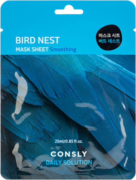 Consly тканевая маска с экстрактом ласточкиного гнезда 25 мл - фото 44532