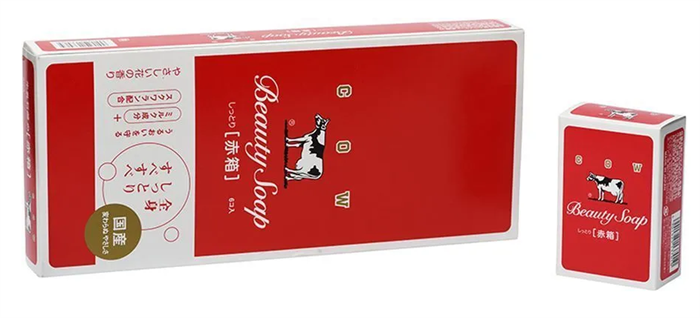 Cow Brand Beauty Soap Мыло туалетное аромат роз (10шт х100г) 1000г 137102 - фото 44548