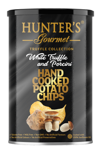 Hunter`s Gourmet White Truffle and Porcini чипсы белый трюфель и белые грибы 150 гр УТ-00006142 - фото 44881