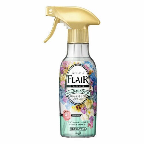 Kao Flair Fragrance Разглаживающее средство для одежды с дезодорирующим эффектом,цветочный 270мл - фото 45020