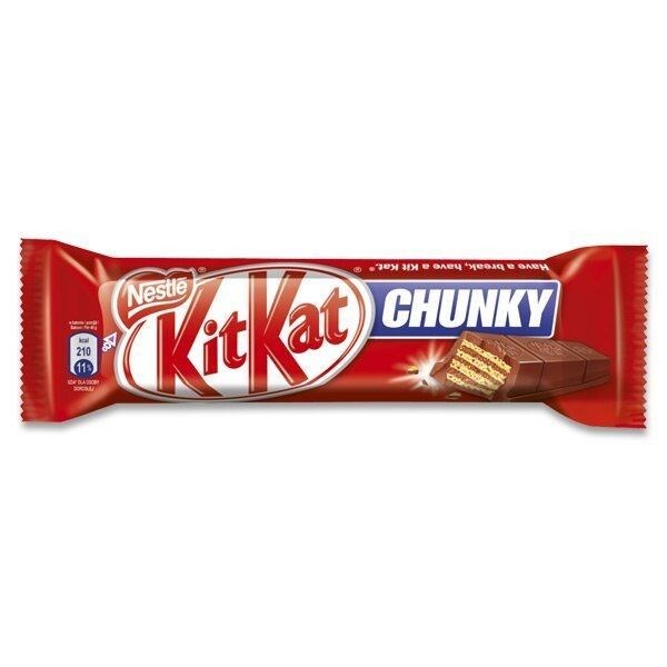 KitKat Chunky шоколадный батончик 38 гр - фото 45077