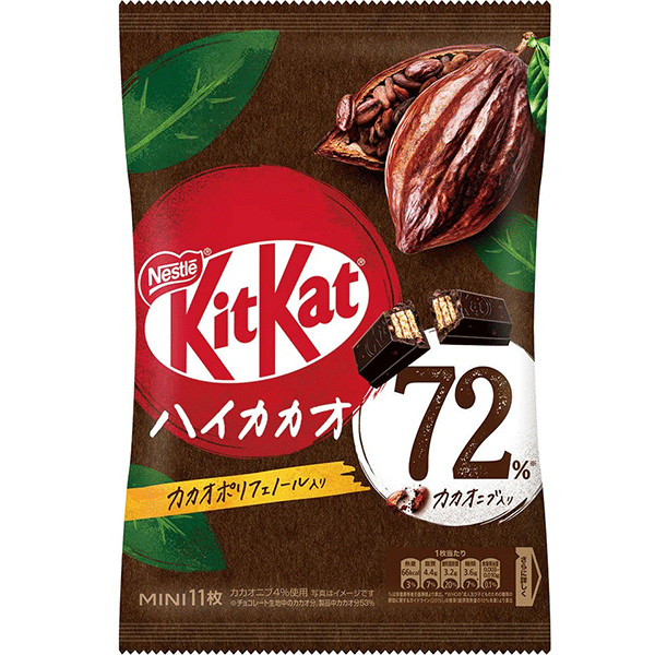 Kit Kat Japan Nestle японский кит-кат Маругато Шоколад с 72% 1шт 2626 - фото 45080