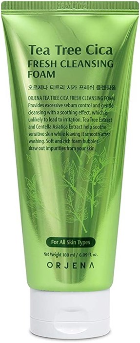 Kumano P's TEA TREE+CICA Face Wash Пенка для умывания,с маслом листьев чайного дерева и экстра 130г Т1-00021855 - фото 45167