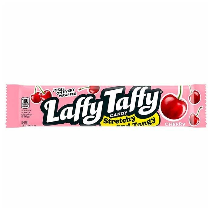 Laffy Taffy Cherry жевательная конфета вишня 42,5 гр - фото 45176