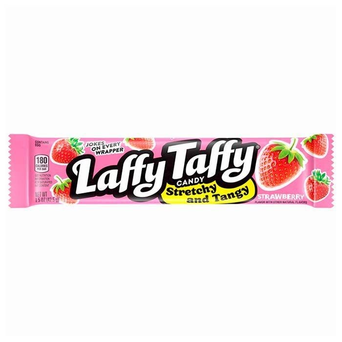 Laffy Taffy Strawberry жевательная конфета клубника 42,5 гр - фото 45177