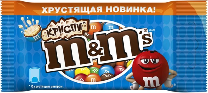 M&M's Драже Криспи 36гр - фото 45394