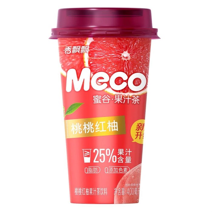 MECO Peach/Grapefruit холодный чай персик/грейпфорут 400 мл - фото 45434